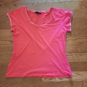 Pink top with sequins